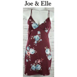 Joe & Elle Floral Bodycon Dress Medium NWT